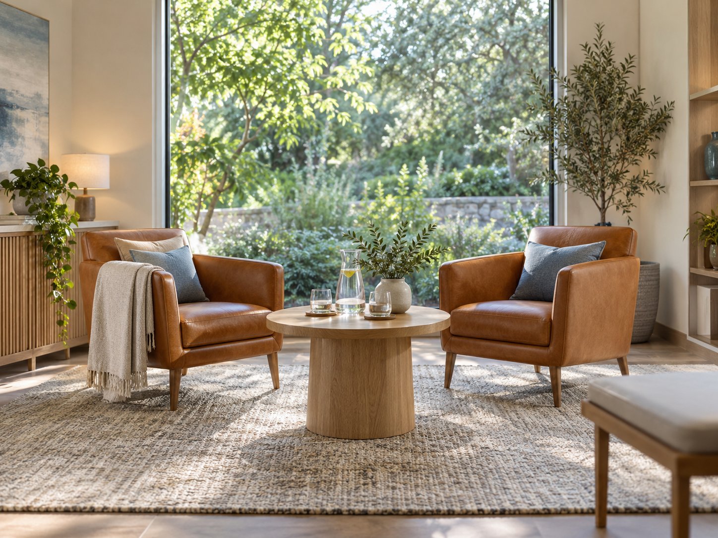 The waiting area at Taylor Lake Acupuncture & Sports Therapy