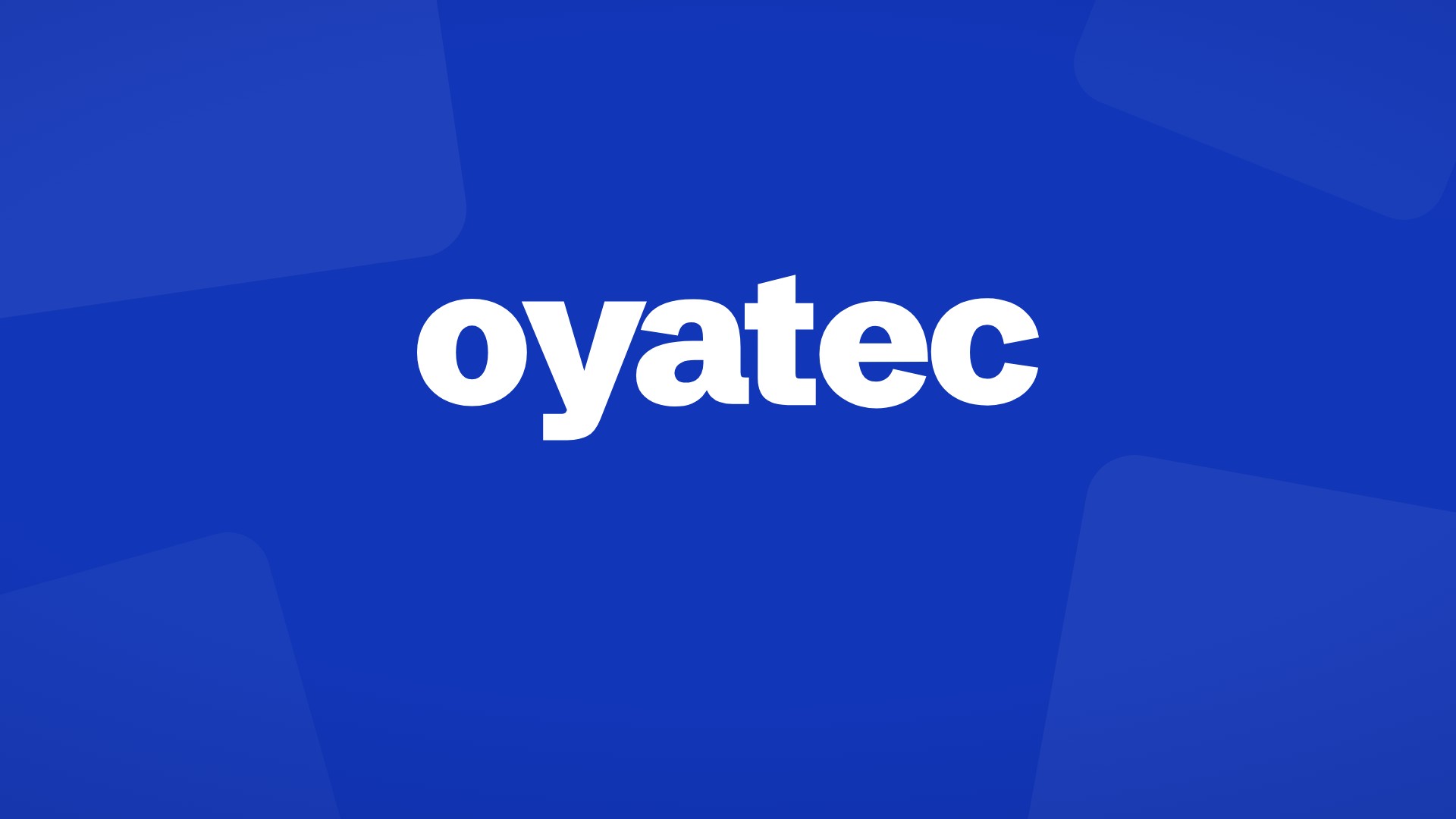 Opening frame of the OYATEC explainer film